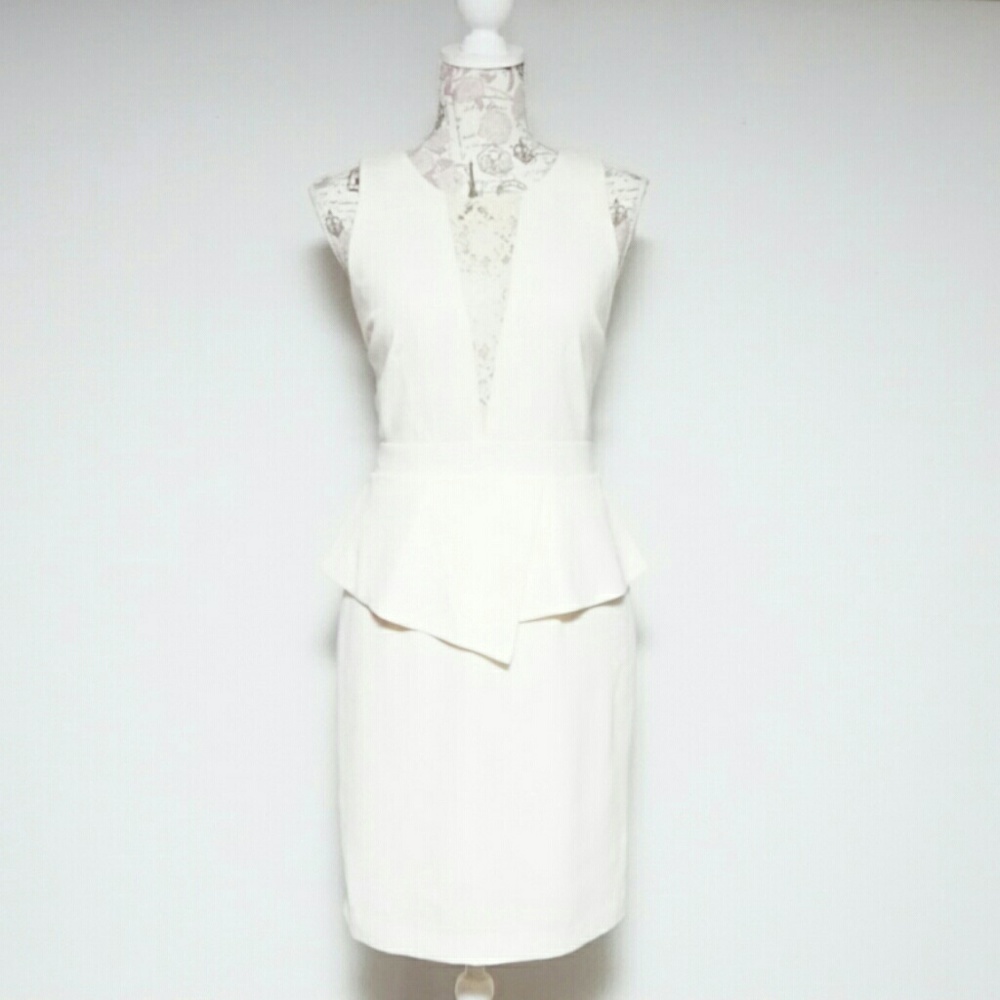 Cream offwhite Forever 21 Dress